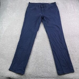 Bonobos Jeans Mens 35x34 Blue Slim Fit Straight Dark Wash Stretch Denim Casual